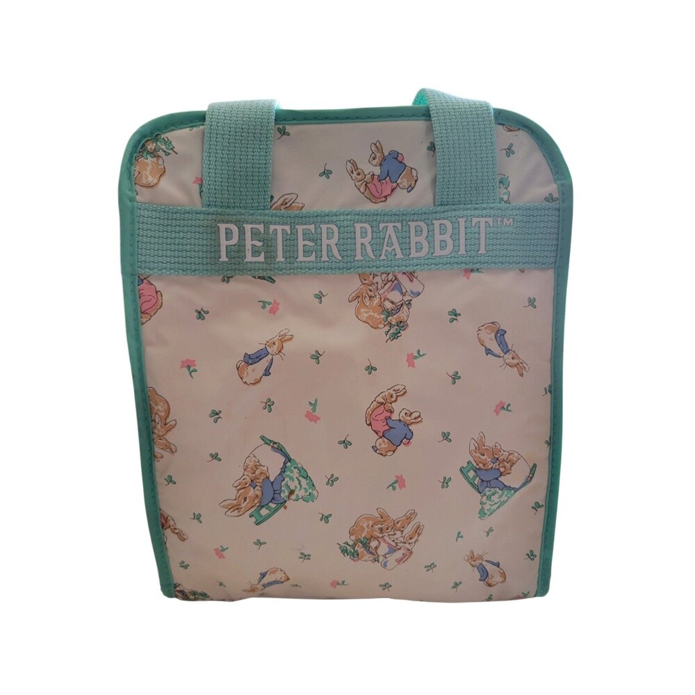 Vintage Peter Rabbit Beatrix Potter Vinyl Diaper Bottle Formula Bag Unisex